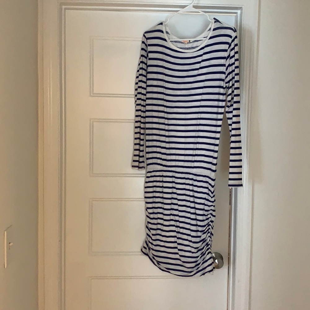 Sundry Blue/White Stripe Dress